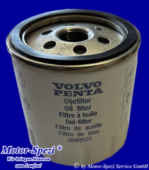 Volvo Penta Ölfilter für MD2030 und MD2040, original 3840525